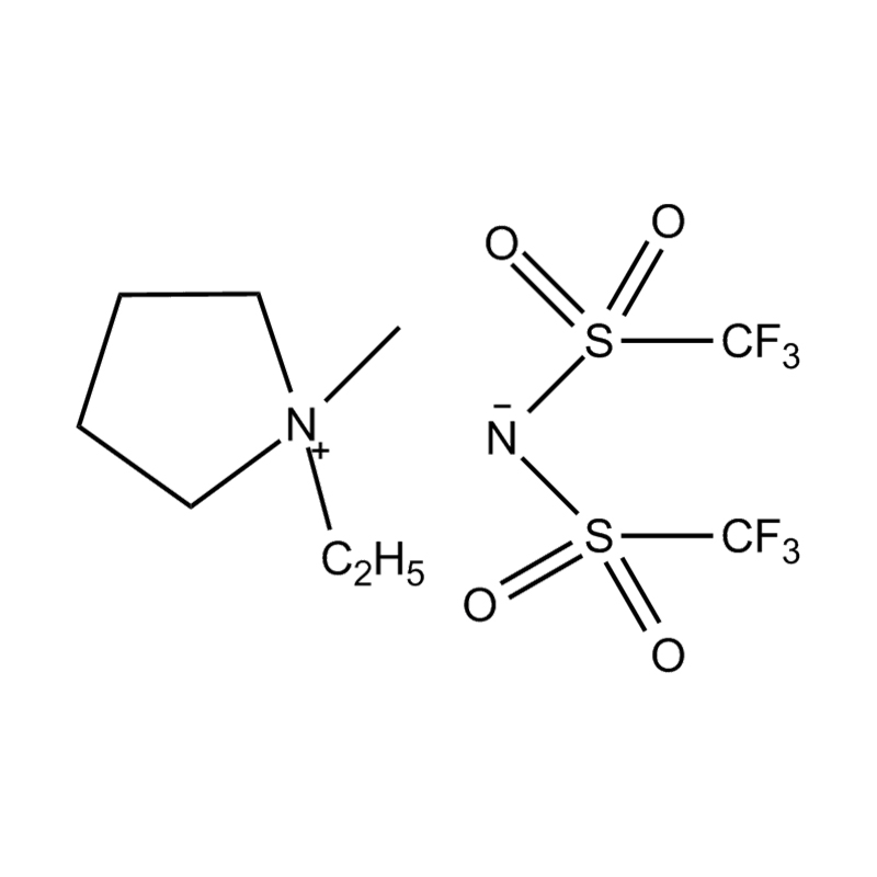 N-ethyl-n-methylpyrrolidinium bis ((trifluoromethyl) sulfonyl) imide