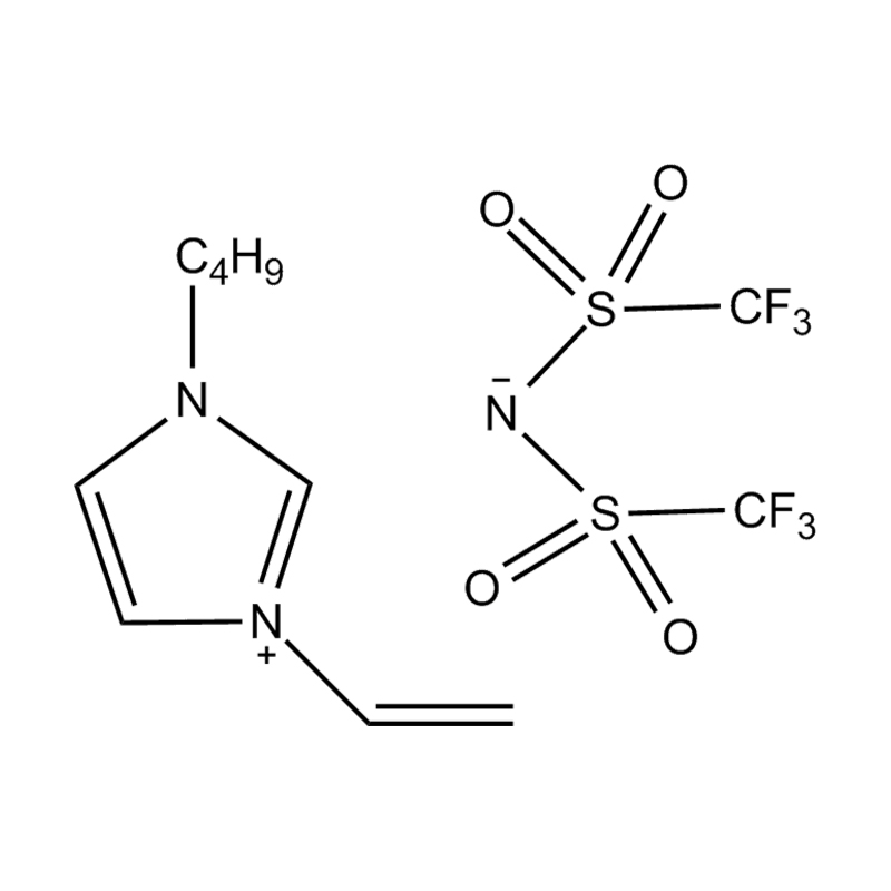 1-vinyl-3-butilimidazolium bis (trifluoromethanesulfonyl) garam imide